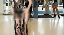 Đọ nhan sắc của Ngọc Trinh trên thảm đỏ Cannes khi chưa và đã qua "phù thuỷ photoshop"