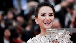 Hoa hậu đẹp nhất thế giới khoác cả 'chăn lông' lên thảm đỏ Cannes 2019 vẫn bị Chương Tử Di ăn mặc kín đáo, đơn giản lấn át
