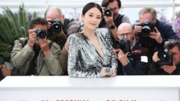 Chương Tử Di khoe ngực đầy eo thon tại Cannes, điều khiến ai cũng ngỡ ngàng chính là phản ứng của phóng viên quốc tế