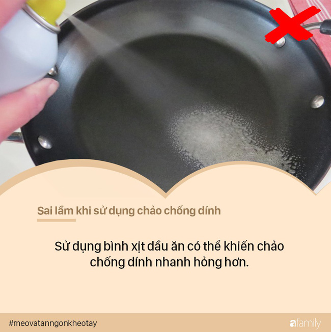 Sai lầm mẹ nào cũng mắc khi dùng chảo chống dính, cứ tiếp tục đảm bảo ung thư sẽ ghé thăm - Ảnh 4.