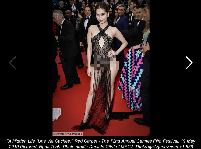 Người Pháp nhận xét về Ngọc Trinh: Nên cấm những cô gái này trên thảm đỏ LHP Cannes - Ảnh 2.