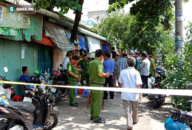 [Ảnh] Công an chia nhiều hướng bảo vệ hiện trường nghi án chồng giết vợ mang thai và con nhỏ - Ảnh 8.