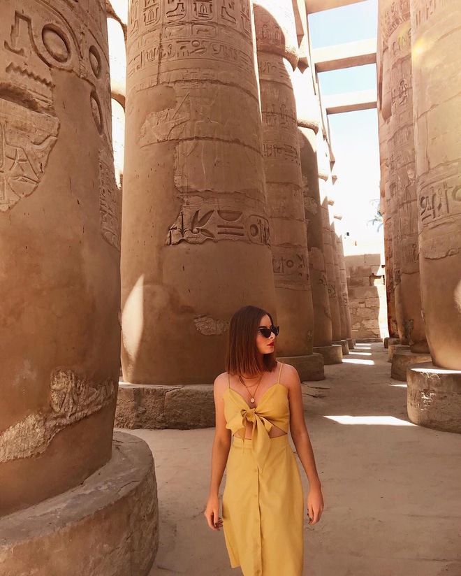 Đền Karnak: Bảo tàng ngoài trời lớn nhất thế giới, khiến giới blogger du lịch mê mẩn khi đặt chân đến Ai Cập - Ảnh 5.