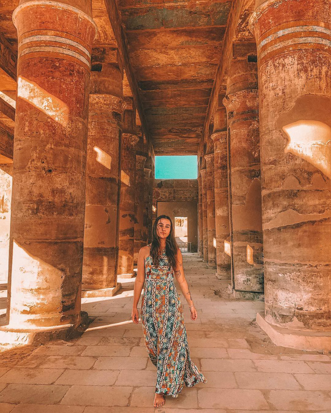 Đền Karnak: Bảo tàng ngoài trời lớn nhất thế giới, khiến giới blogger du lịch mê mẩn khi đặt chân đến Ai Cập - Ảnh 8.