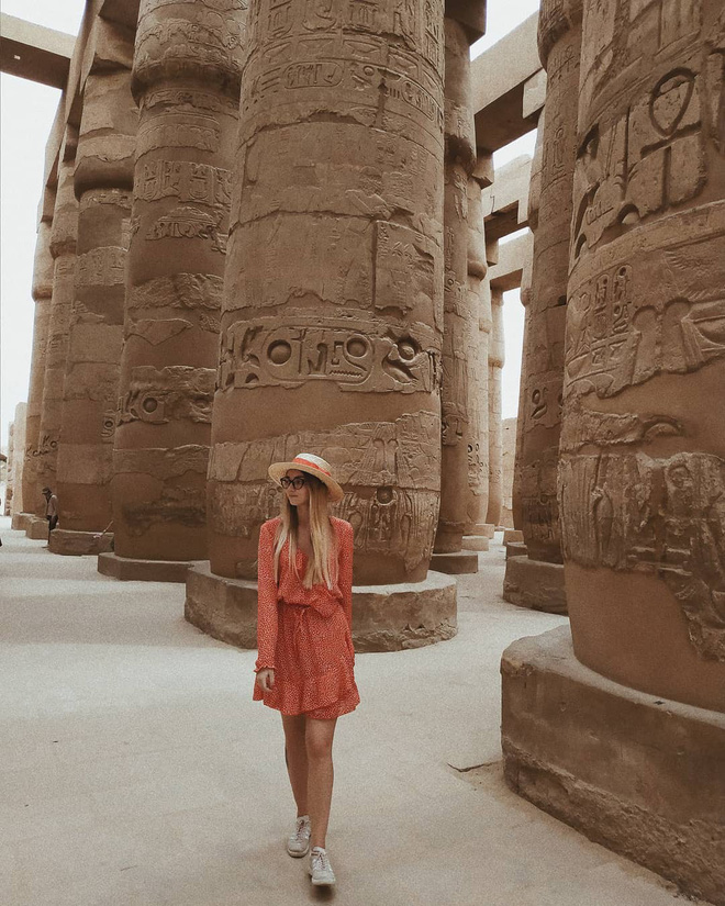 Đền Karnak: Bảo tàng ngoài trời lớn nhất thế giới, khiến giới blogger du lịch mê mẩn khi đặt chân đến Ai Cập - Ảnh 10.