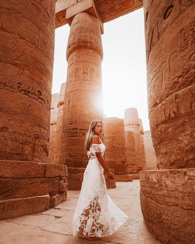 Đền Karnak: Bảo tàng ngoài trời lớn nhất thế giới, khiến giới blogger du lịch mê mẩn khi đặt chân đến Ai Cập - Ảnh 15.