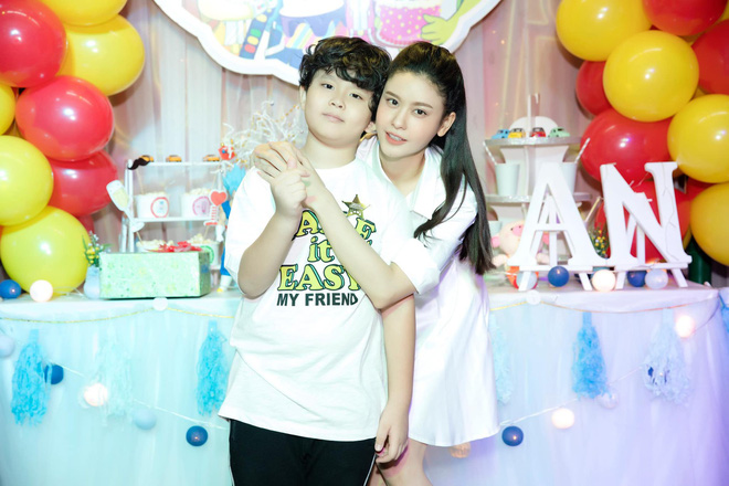 Trương Quỳnh Anh tổ chức tiệc sinh nhật 7 tuổi cho con trai, hoàn toàn vắng mặt Tim - Ảnh 3.