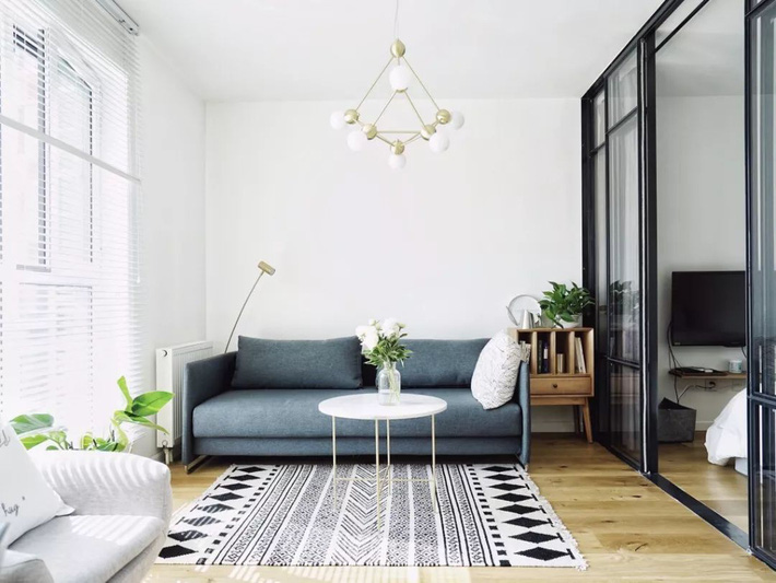 Căn hộ 48m² vô cùng ấn tượng với phong cách Scandinavia của cô gái độc thân - Ảnh 12.