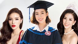 Soi đường học vấn của các Hoa hậu Việt: Đỗ Mỹ Linh hạnh phúc nhận tấm bằng vẻ vang, Kỳ Duyên tốt nghiệp hay chưa vẫn là dấu hỏi lớn