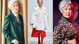 Tuổi già, mái tóc xám bạc bỗng trở thành “vũ khí” giúp cụ bà U80 nghèo khó đổi đời với nghề mẫu