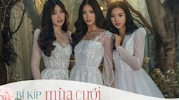 Top 3 hoa hậu Tiểu Vy - Phương Nga - Thúy An đẹp tựa tiên nữ giáng trần trong những thiết kế váy cưới của NTK Chung Thanh Phong