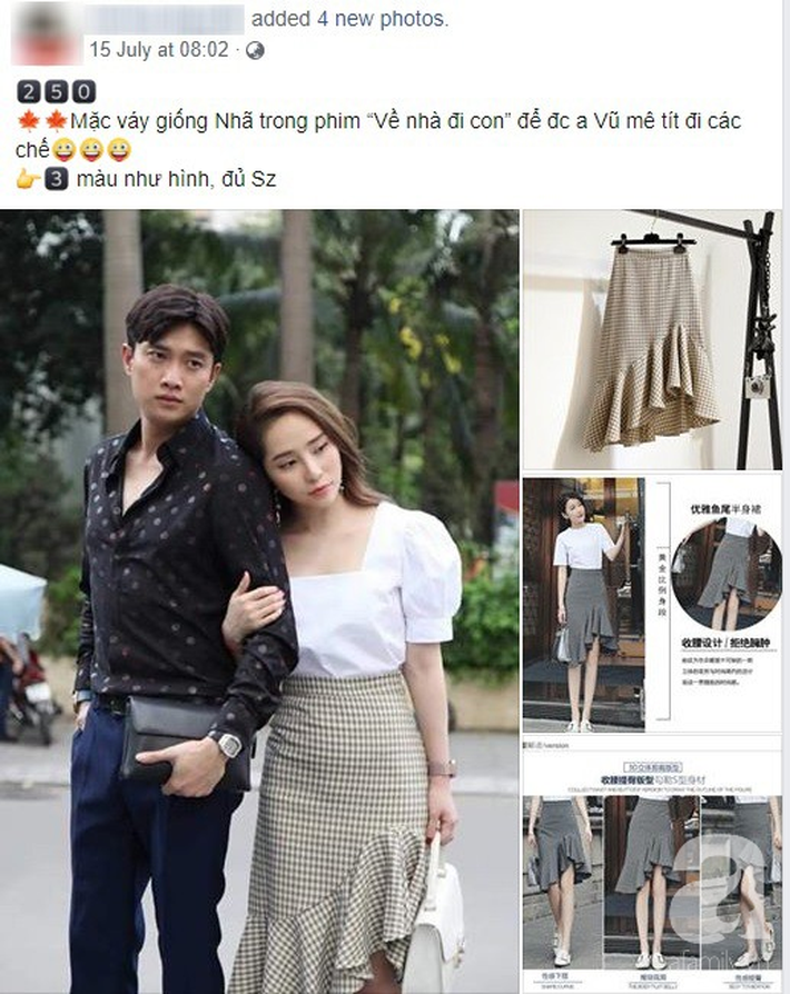 Mẫu váy của Nhã (Về Nhà Đi Con) được hội bán hàng online thi nhau rao, nhưng dân tình lại quyết tẩy chay và gọi là váy tiểu tam - Ảnh 5.