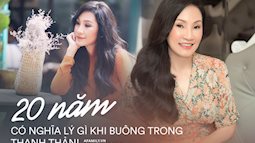 Nghệ sĩ Hồng Đào bình thản "bước ra" khỏi cuộc hôn nhân hơn 2 thập kỷ: Phụ nữ mất gì thì mất nhưng tuyệt đối đừng để đánh mất chính mình