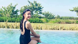 "Công chúa" 14 tuổi nhà Quyền Linh thả dáng với bikini, ai cũng tấm tắc khen dáng vóc như Hoa hậu tương lai