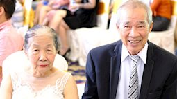 Xúc động cặp vợ chồng lấy nhau 51 năm mới được tổ chức hôn lễ: 'Bà ấy vui lắm, cười muốn rụng răng luôn'
