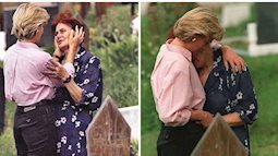 Câu chuyện phía sau khoảnh khắc Công nương Diana ôm một người mẹ xa lạ đang khóc trước mộ con chỉ vài tuần trước khi bà qua đời
