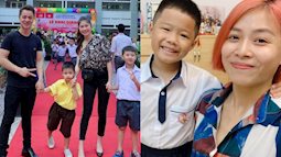 Vợ chồng Đăng Khôi, MC Hoàng Linh cùng dàn sao Việt rộn ràng đưa con cưng đến trường ngày đầu năm học mới