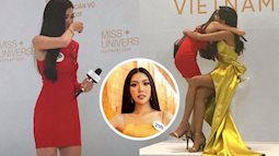 Xôn xao hình ảnh Thúy Vân bật khóc nức nở, ôm chặt H’Hen Niê tại vòng phỏng vấn Hoa hậu Hoàn vũ Việt Nam 2019