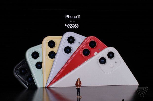 Bộ ba iPhone 11 chính thức đổ bộ: Màu xanh bóng đêm mới ngầu đét, mỗi tội camera trông hơi hài hước - Ảnh 1.