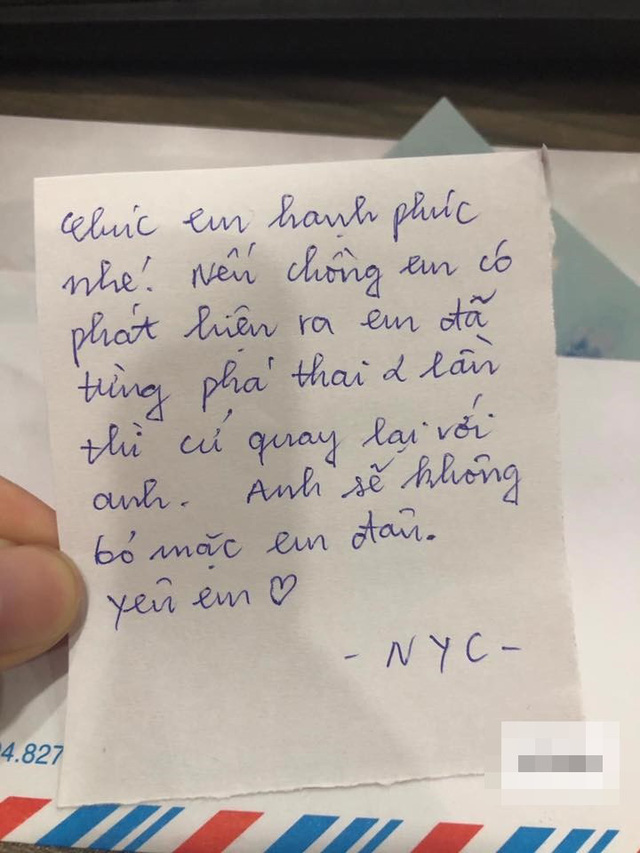 Đến đám cưới người yêu cũ, gã trai đến dự gửi kèm phong bì 20 nghìn kèm lời tố cáo em đã phá thai 2 lần rồi - Ảnh 4.