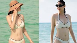 Đăng ảnh mặc bikini sexy, Hà Kiều Anh được nhiều nghệ sĩ gọi là "hoa hậu của các hoa hậu"