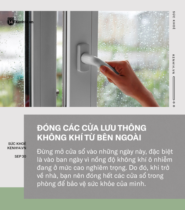 6 điều cần phải làm sau khi đi từ ngoài đường về trong những ngày trời ô nhiễm nặng - Ảnh 7.