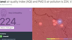 Hà Nội lên tiếng về chỉ số chất lượng không khí ngưỡng ô nhiễm nguy hại