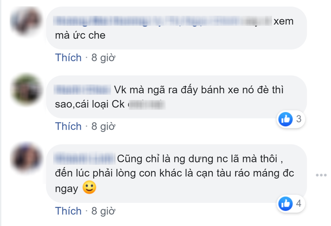 Bắt quả tang chồng chở bồ nhí, vợ chặn xe, níu kéo nhưng bị hất phũ phàng, nhan sắc 