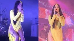 Nữ ca sĩ nhạc đồng quê Kacey Musgraves gây bức xúc khi mặc áo dài Việt Nam nhưng quên mặc quần