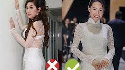 Nếu đã chọn tà áo dài truyền thống Việt Nam, tuyệt đối đừng mắc 4 lỗi phản cảm này!