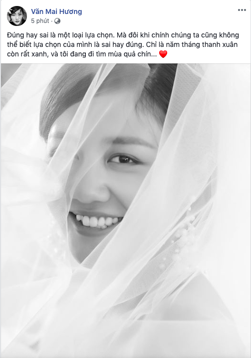 Bị nghi đăng ký kết hôn giả, Văn Mai Hương chính thức tung ảnh cưới, Mai Phương Thúy cùng loạt sao Việt nhiệt liệt chúc mừng - Ảnh 1.