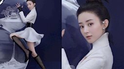 Bìa tạp chí comeback đầu tiên của Triệu Lệ Dĩnh: Chân dài, eo thon nhưng "cà" mặt quá đà đến mức chẳng thể nhận ra