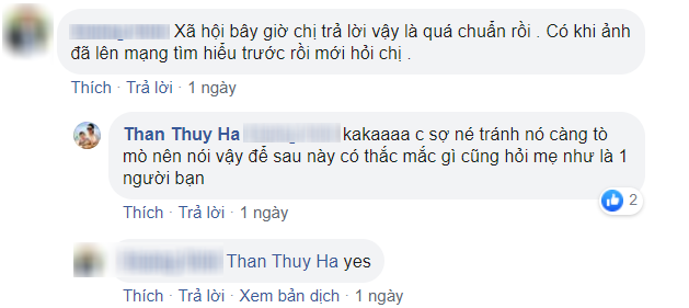 Con trai quay sang hỏi 