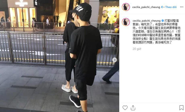 Con trai cả bị thương, Trương Bá Chi chỉ nói một câu mà netizen ai cũng cảm thấy nhói lòng cho nỗi vất vả của người mẹ đơn thân  - Ảnh 2.