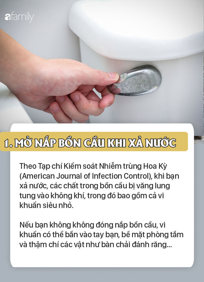 9 thói quen làm cho vi trùng lây lan, đe dọa sức khỏe mà bạn cần từ bỏ ngay từ hôm nay - Ảnh 1.