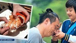 Dốc hết tiền trong túi ra mua tôm hùm cho con trai ăn, ông bố nghèo dạy con bài học thấm thía để đời