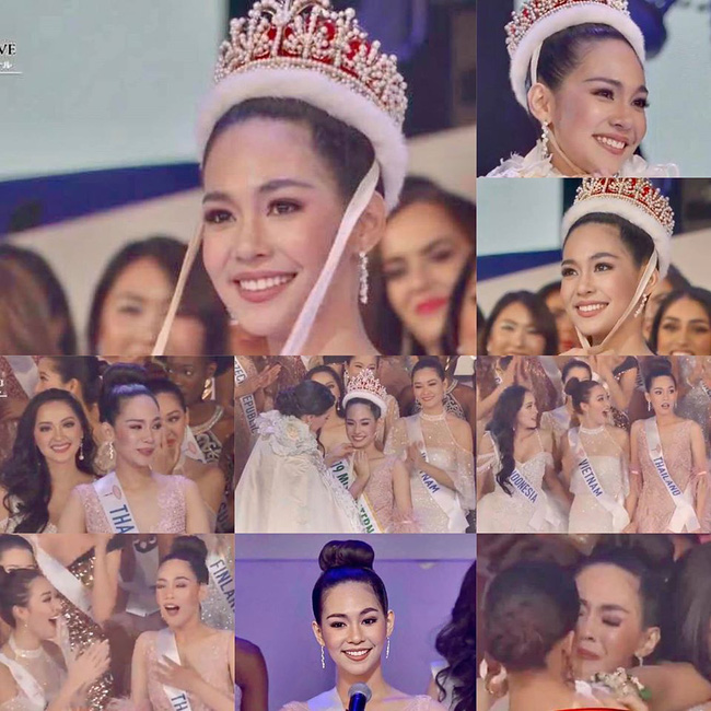 Chiêm ngưỡng nhan sắc Tân Hoa hậu Quốc tế 2019, người đẹp Thái Lan đầu tiên đăng quang đầy thuyết phục với nhan sắc và học vấn 