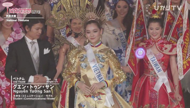 Chung kết Miss International 2019: Tường San xuất sắc giành giải Trang phục dân tộc đẹp nhất  - Ảnh 3.
