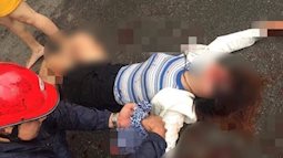 Hà Nội: Kinh hoàng nam thanh niên cầm dao truy sát 2 cô gái, 1 người bị đâm gục