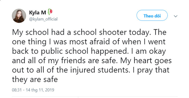 Chấn động vụ nổ súng làm 2 người tử vong tại trường trung học Mỹ, nữ idol nhóm PRISTIN được xác nhận là học sinh ở đây - Ảnh 3.