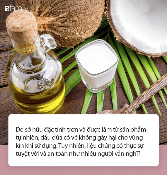 Liệu có an toàn khi sử dụng dầu dừa thay cho chất bôi trơn? - Ảnh 1.