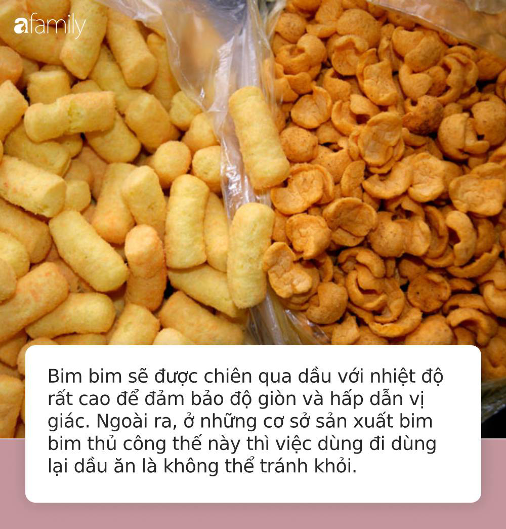 Hiểm họa từ loại bim bim “ngậm” phụ gia, phẩm màu, người bán cũng chẳng dám ăn nhưng lại vô tư bán ra hàng tấn/ngày - Ảnh 6.