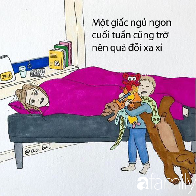 Bộ tranh lột tả muôn vàn những tình huống bi hài các mẹ sẽ phải đối mặt khi có con nhỏ - Ảnh 3.