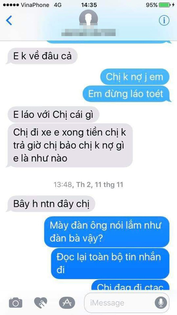 Thêm lái xe taxi tố nữ trung tá công an tỉnh Thái Bình quỵt nợ - Ảnh 4.