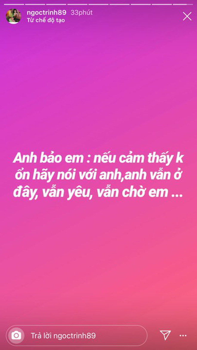 Chia tay như Ngọc Trinh: Tậu biệt thự liền tay, giờ còn được tình cũ nhắn lời ngôn tình “Anh vẫn ở đây, yêu và chờ em” - Ảnh 2.