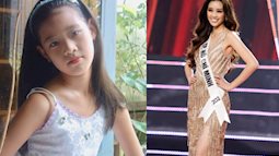 Khánh Vân - Hoa hậu Hoàn vũ Việt Nam 2019: Ảnh thời thơ ấu và lúc đi học "gây sốt" vì quá đáng yêu!