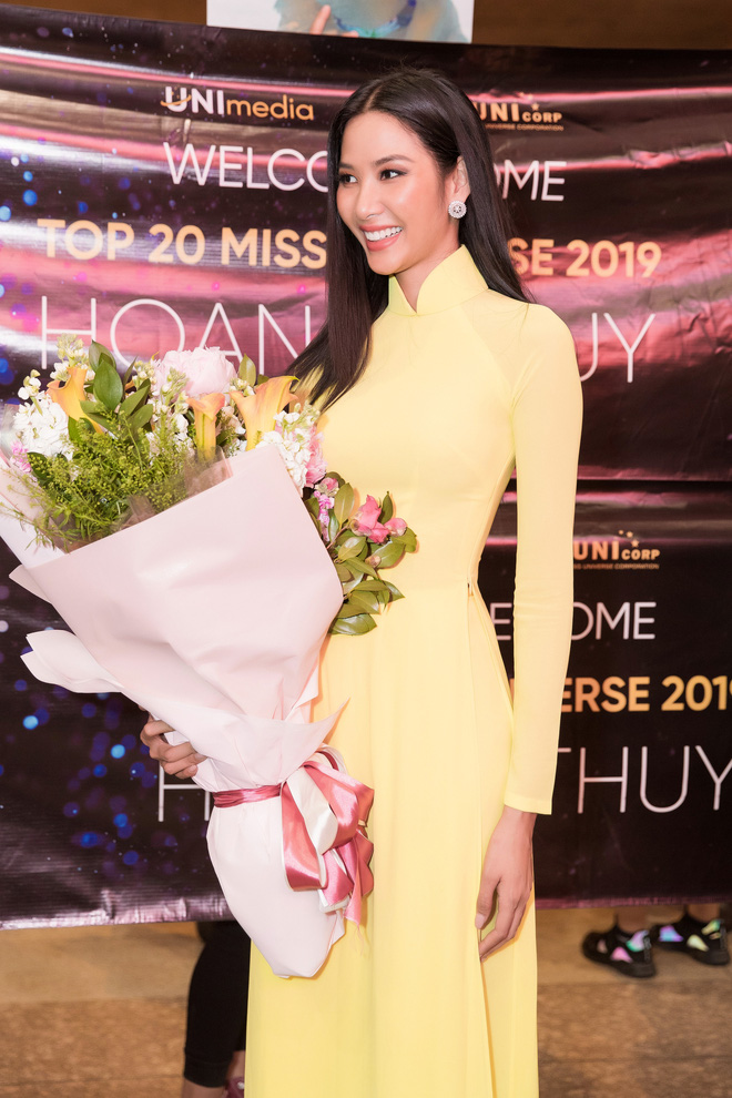 Tân Hoa hậu Khánh Vân đón Hoàng Thùy trở về từ Mỹ lúc nửa đêm sau thành tích Top 20 Miss Universe - Ảnh 2.