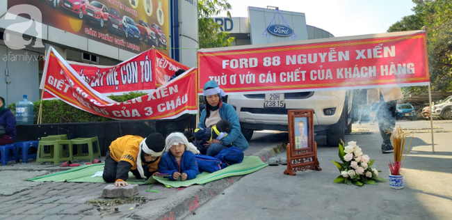 Chị Hường cho biết, chỉ đến khi nào Ford Nguyễn Xiển đứng ra giải quyết thì mẹ con chị mới an lòng