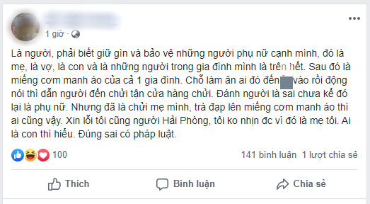 Soái ca Hải Phòng lên tiếng sau khi bị ném đá vì tát chị bán tôm: Đánh phụ nữ là sai nhưng tôi không nhịn được - Ảnh 1.