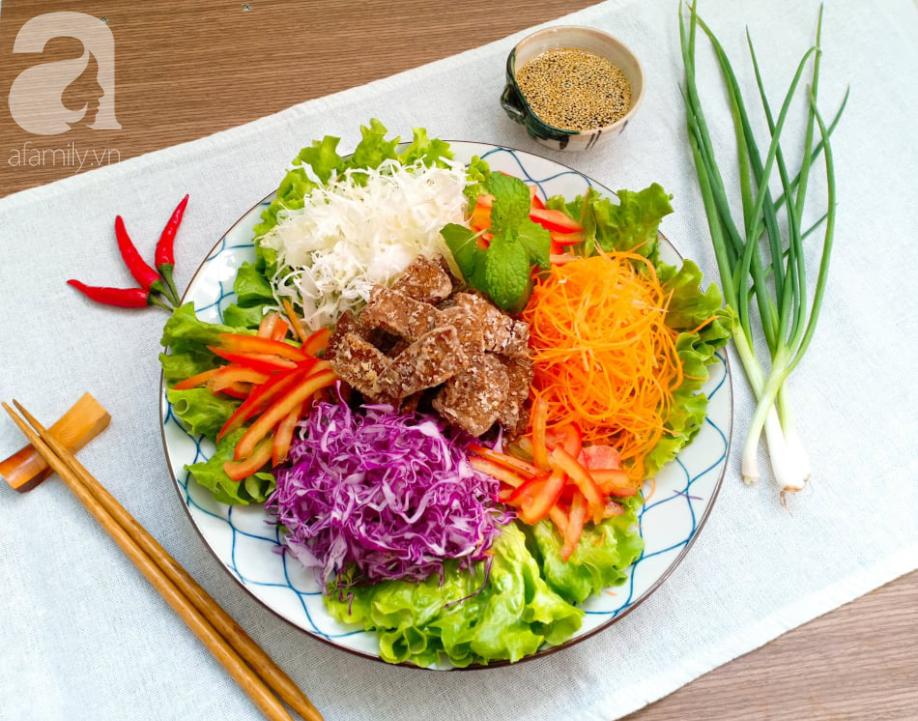 Ăn Eat Clean các mẹ đừng bỏ qua món salad ngũ sắc đẳng cấp nhà hàng này nhé - Ảnh 10.